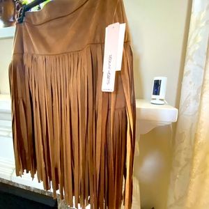 Fringe skirt